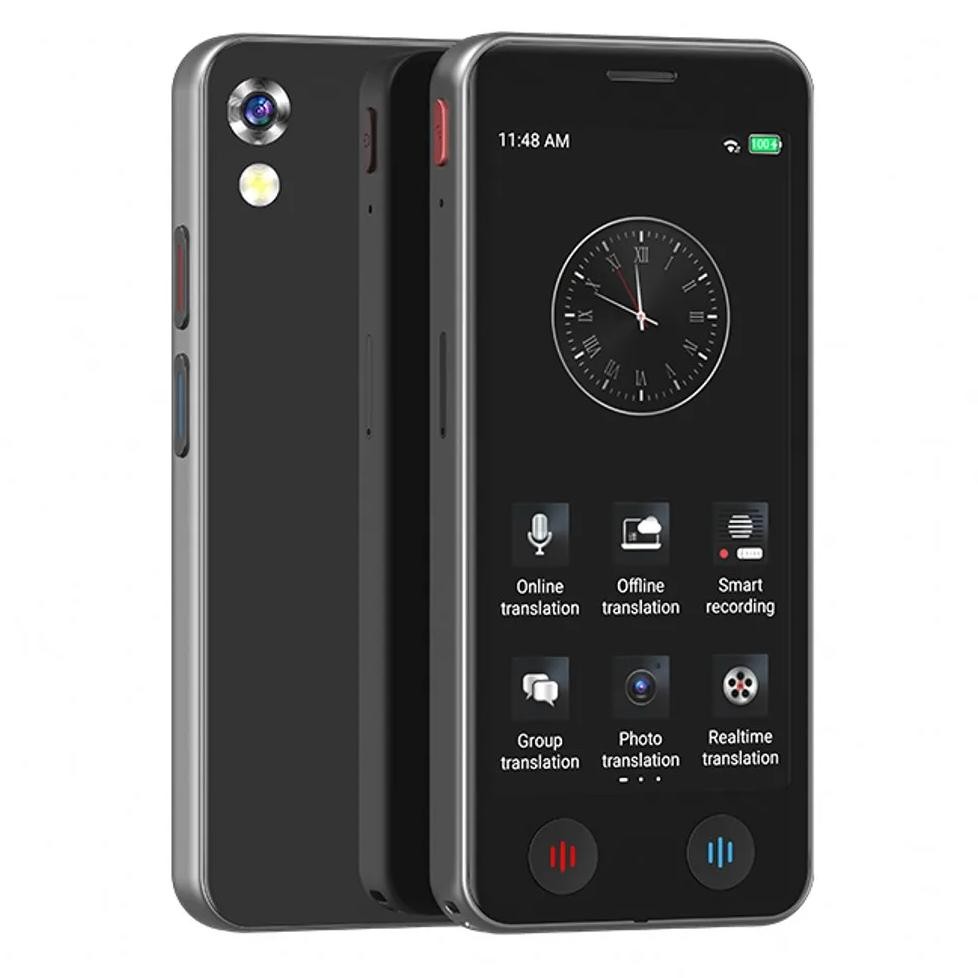 

139 Languages A40 Translator Machine Intelligent Translate Real-time Voice Recording Text Translation Device 5.0-inch Widescreen