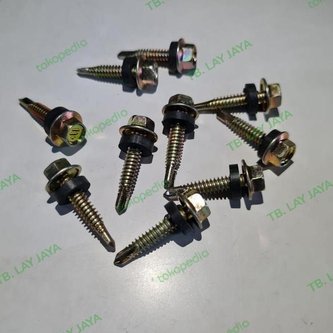 new Sekrup Roofing / Baut roofing 2,5cm per 100pcs