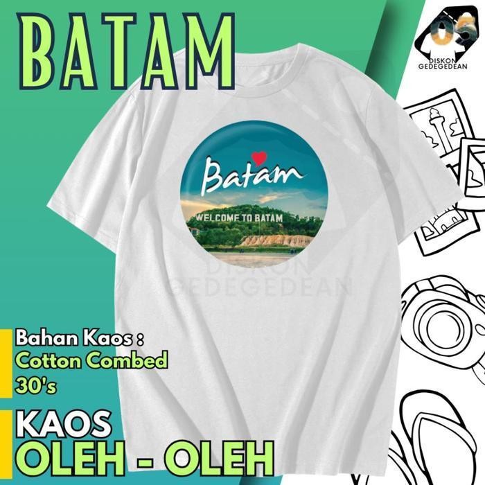 Jual Diskongedegedean Kaos Souvenir Batam Baju Tshirt Oleh Oleh Indonesia Dewasa Anak Varian 3