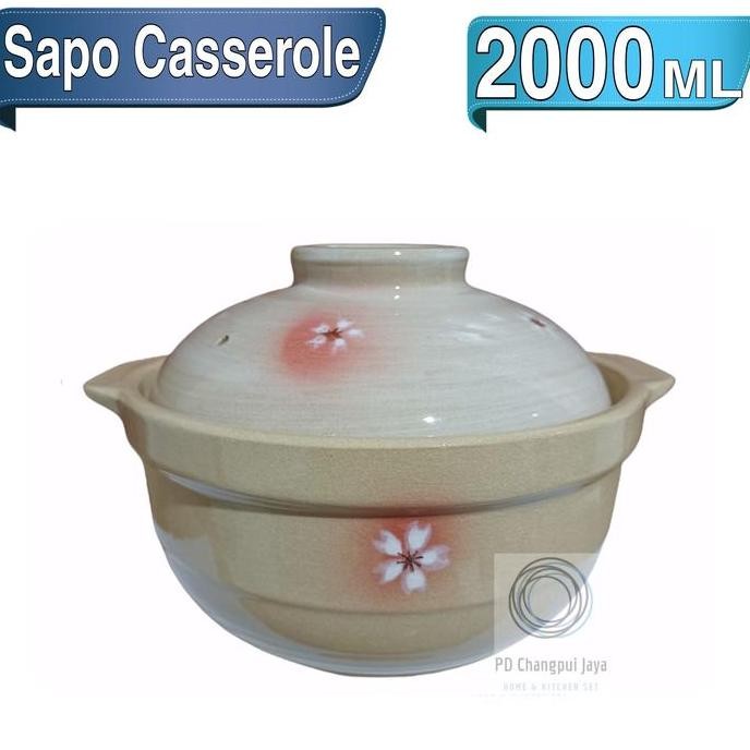 Tersedia Panci Keramik sapo tahu masak obat Yoshikama mangkok keramik Cina sapo