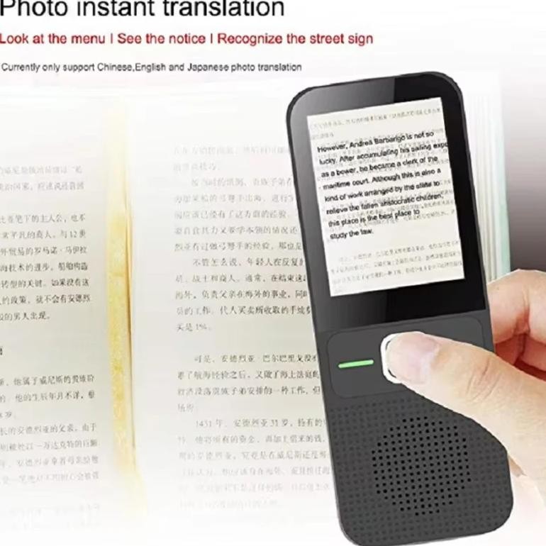 

Newest Upgrade 137 Language Translator Smart Translator T10 Offline translator Real-time language translator Portable Traduttore