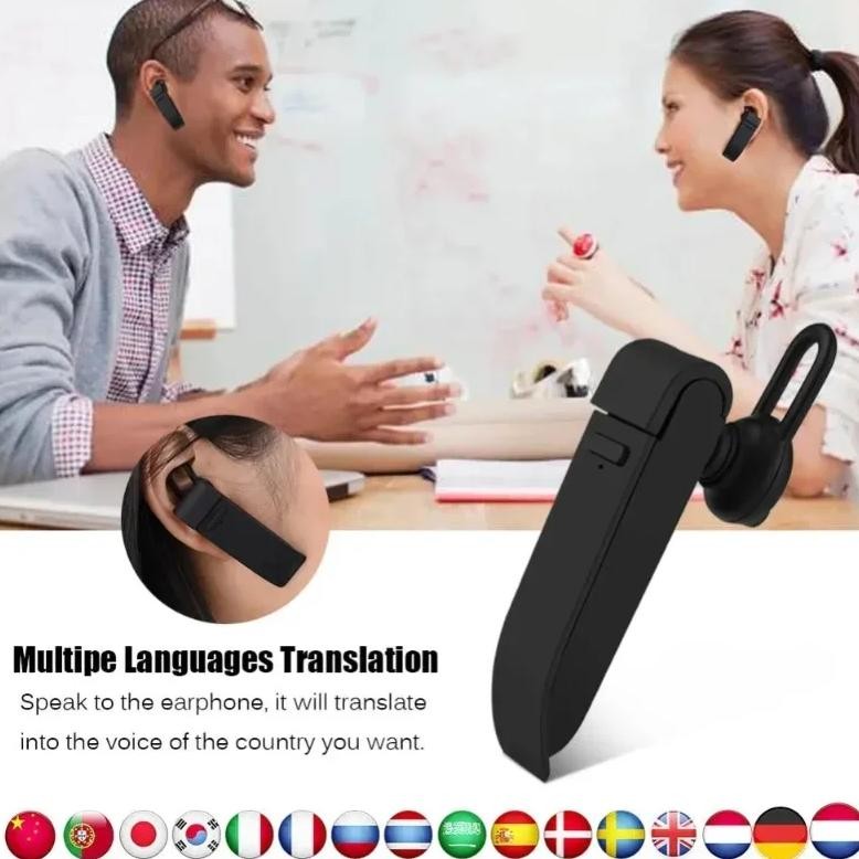 

Ear-mounted Language Translator Wireless Bluetooth Earphone Headphones 25 Language Portable Instant Smart Tws Translator Headset