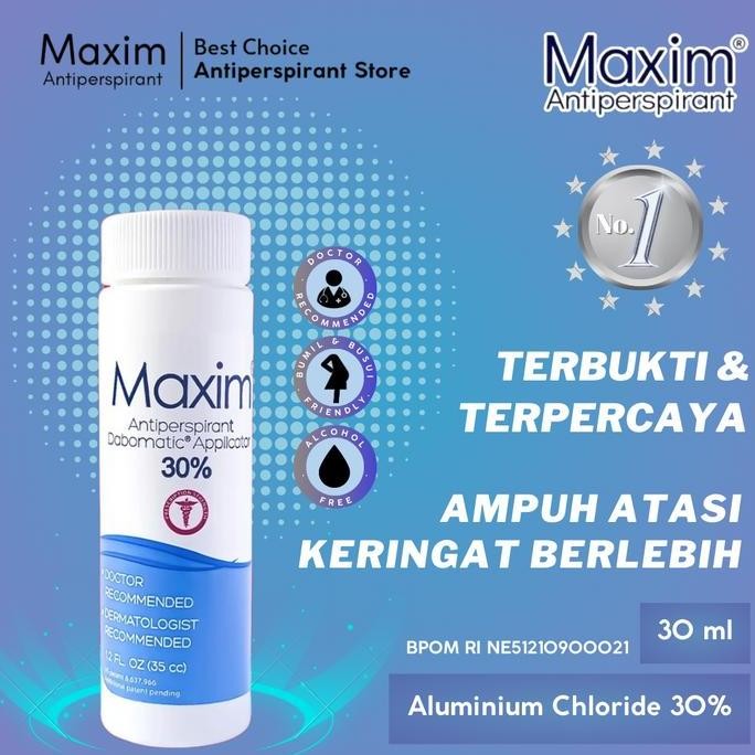 NEW [Original] Maxim 30% Antiperspirant (Telapak Tangan & Kaki)