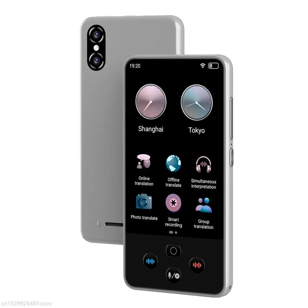 

Portable Language Translator Device S85 Pro with 138 Languages Voice Translating 19 Offline Translation ChatGPT Function