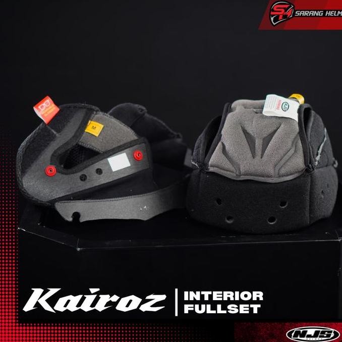 TERLARIS - Interior  Fullset NJS Kairoz - Aksesoris Helm | Busa Helm | Busa NJS | Busa Kairoz | Inte