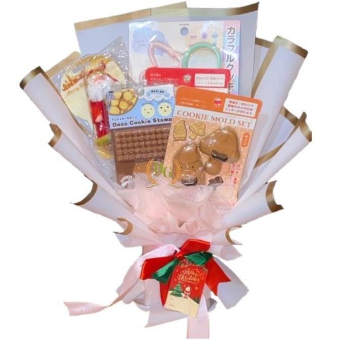 

Bouquet Bucket Buket Alat Dapur Bouquet Alat Masak Edisi Cetakan Kue Buket Paket Hemat Buket Hadiah Nikahan/Buket Hadiah Hari Ibu Buket Coklat Kado Valentine Natal Christmas Bouquet Ultah
