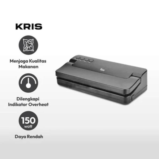 BEBAS ONGKIR - kris alat vacuum sealer / alat vakum makanan / mesin vakum makanan