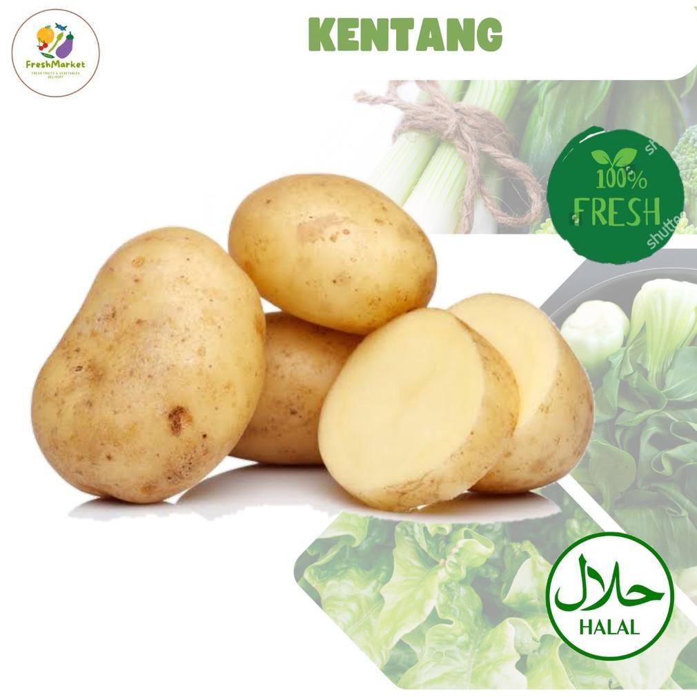 

New Kentang Sayuran Segar 1 Kg Freshmarketlampung