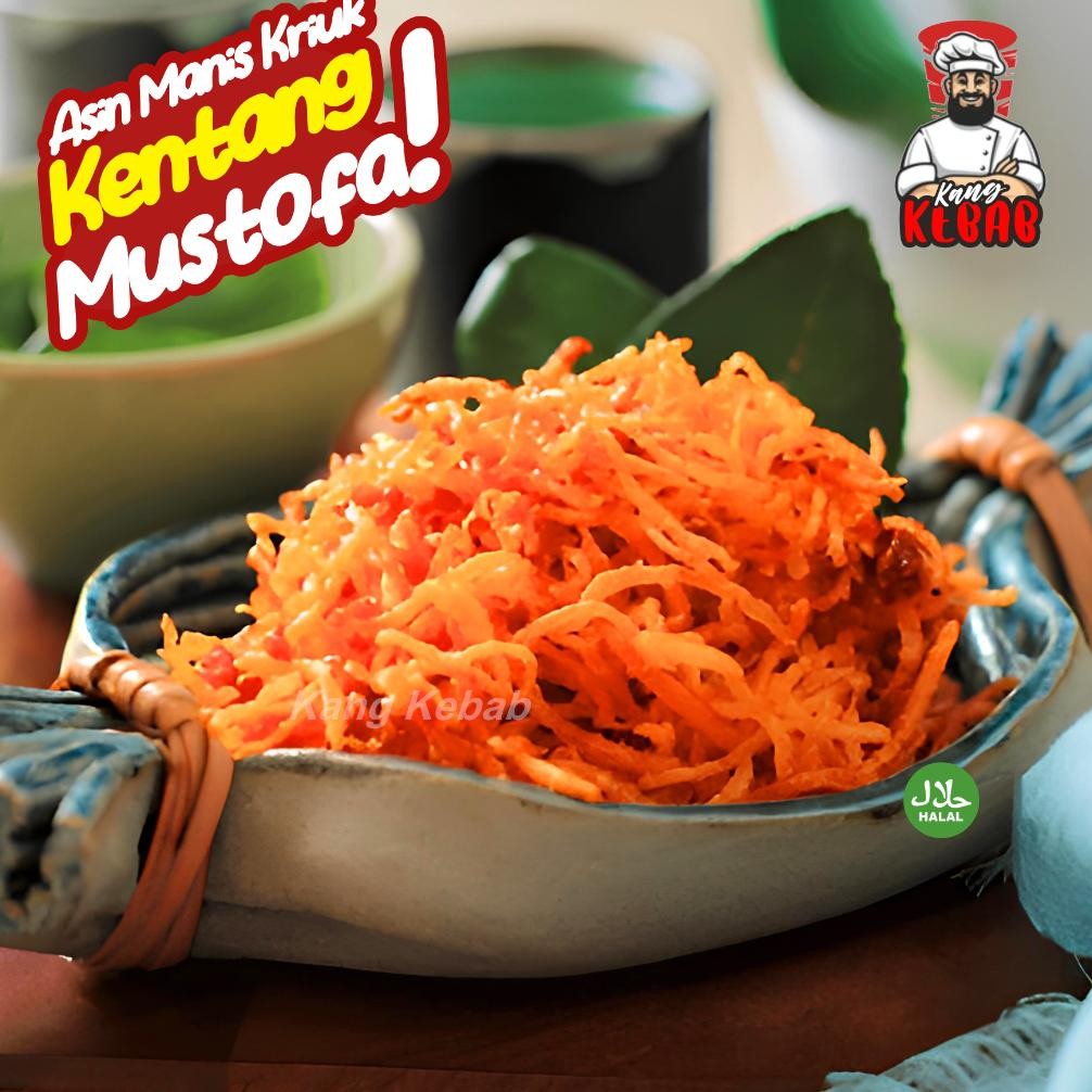 

Keuntungan Kentang Mustofa Pedas Gurih Balado Krispy 100 Gram By Kang Kebab Cemilan Kekinian