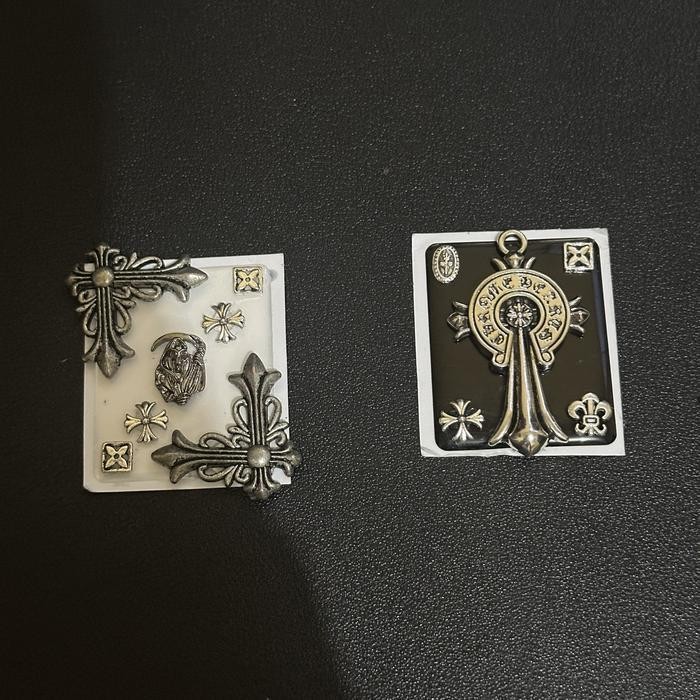 Emblem Vespa Matic Chrome Heart Original Dan Terpercaya