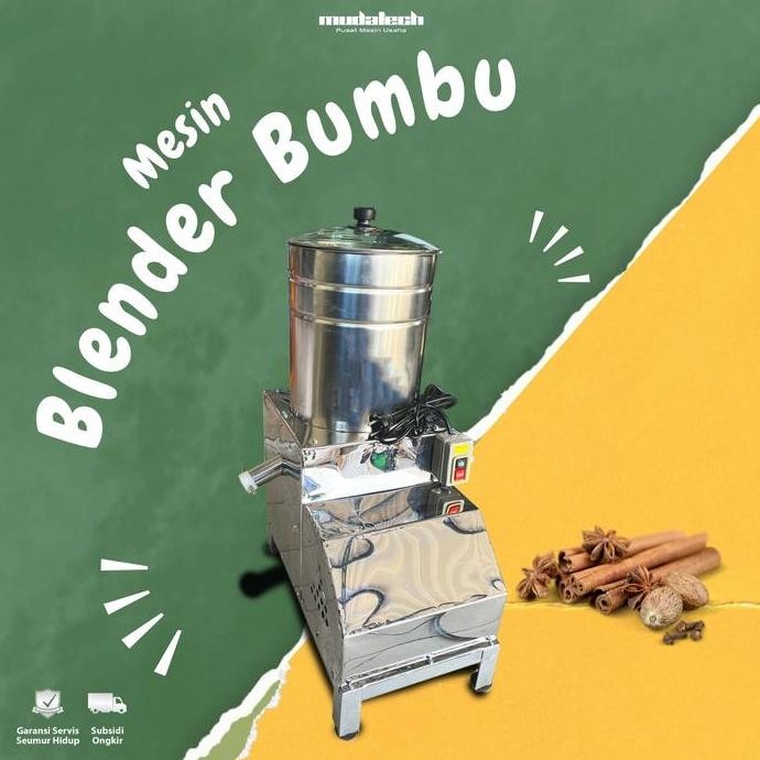 TERLARIS - Mesin Blender Bumbu 5Kg Mesin Selip Bumbu Giling Bumbu Halus