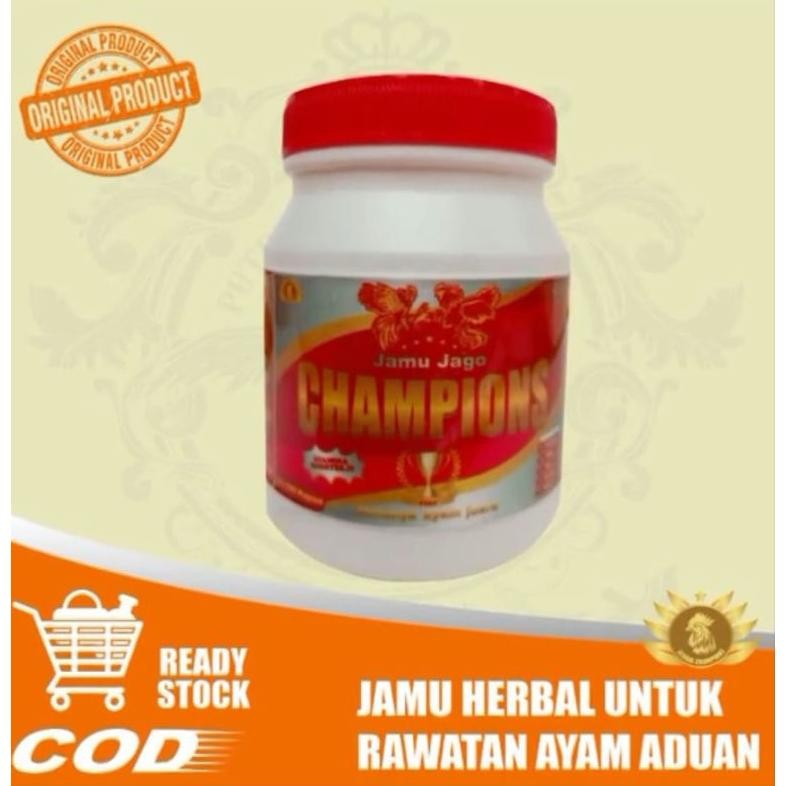 Terlaris JAMU JAGO CHAMPIONS BOTOL JAMU HERBAL RAWATAN AYAM ADUAN PETARUNG AYAM PULIH Terbaru