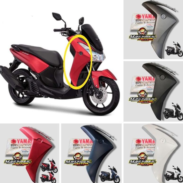 Cover sayap body depan samping Kanan kiri Yamaha Lexi 125 2018-2022 Yamaha
