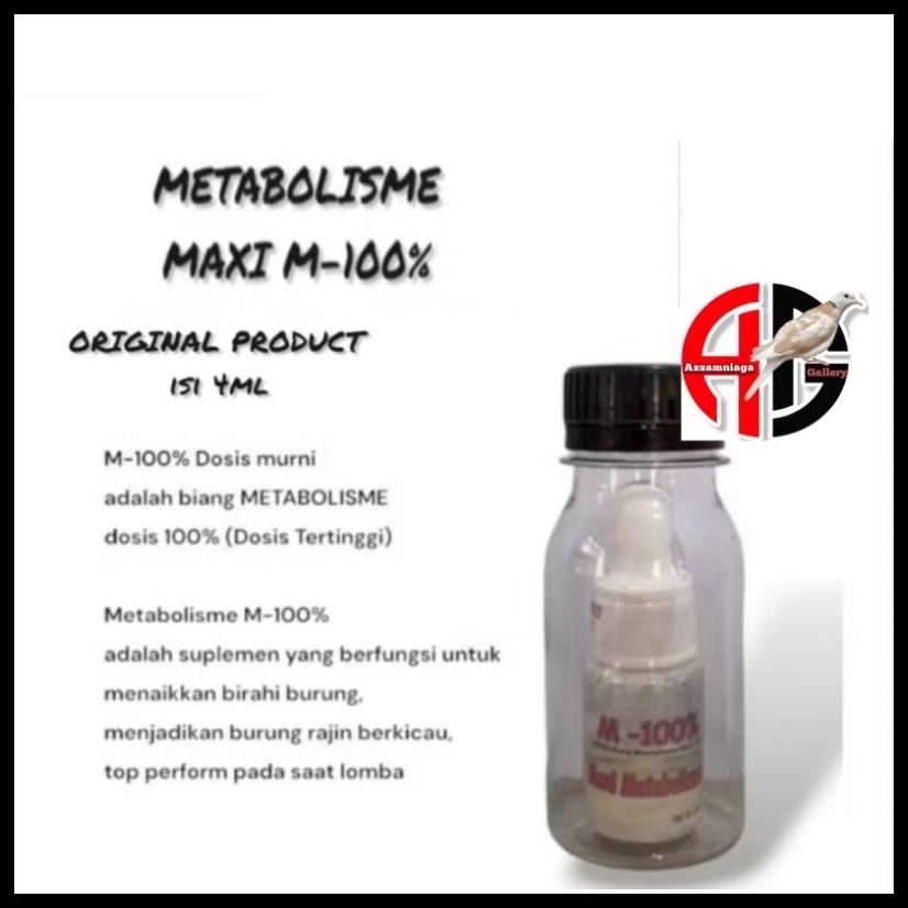 METABOLISME MAXI 100 % PENGGACOR BURUNG