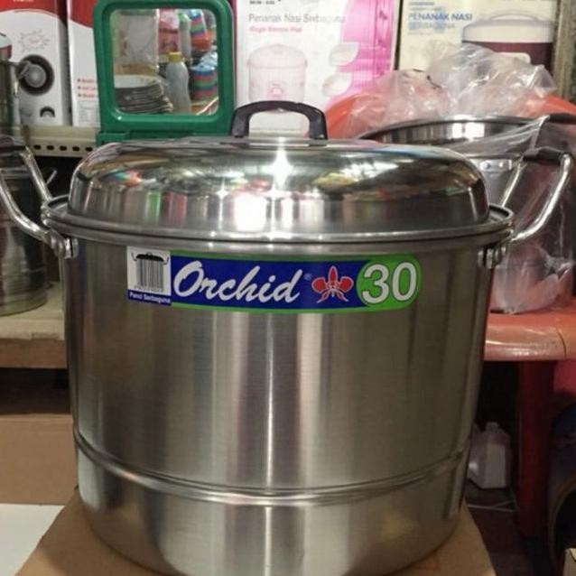 Dandang Nasi Langseng Nasi 30 5 Liter Nasi Panci Kukus Orchid 30