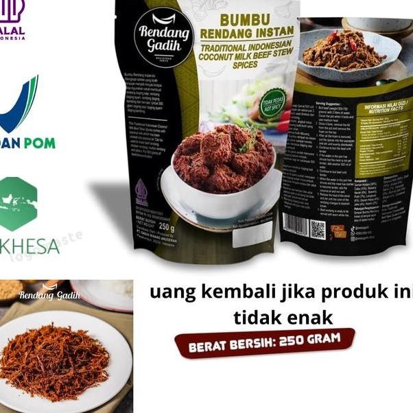 

Bumbu Rendang N Rendang Gadih Siap Makan