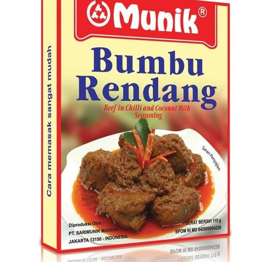 

Munik Bumbu Rendang 115 Gr