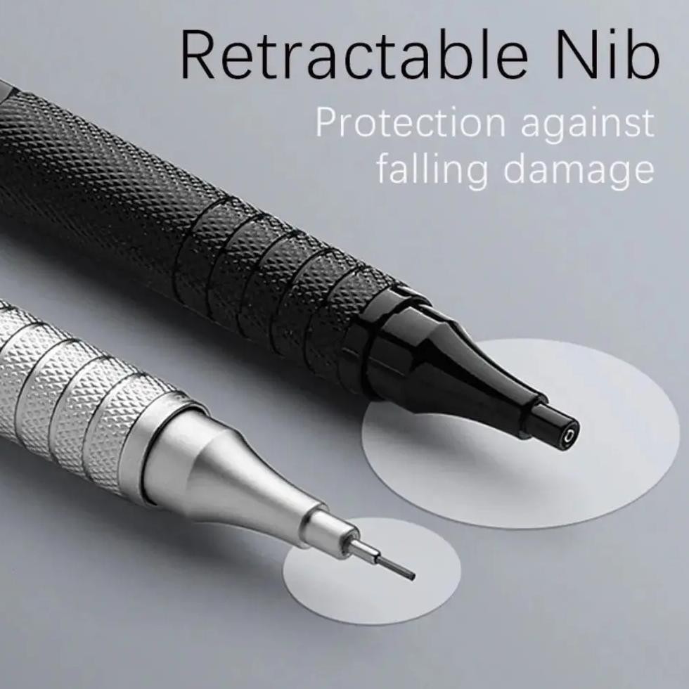 

Professional Metal Low Gravity Automatic Pencil 0.3/0.5/0.7/0.9/2.0Mm Drawing Writing Sketch Comics Design Mechanical Pencil