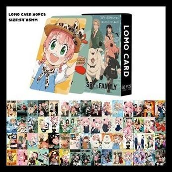 [ KARTU SPY X FAMILY ] LOMO CARD / KARTU /STIKER ANIME SPY X FAMILY