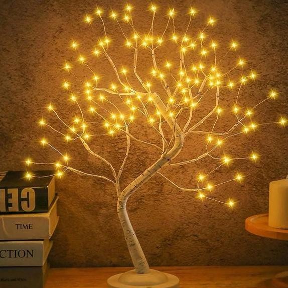 Lampu Kamar Tidur Aesthetic Malam Lampu Led Kamar Aesthetic Lampu Tembaga Led Lampu Hias Natal