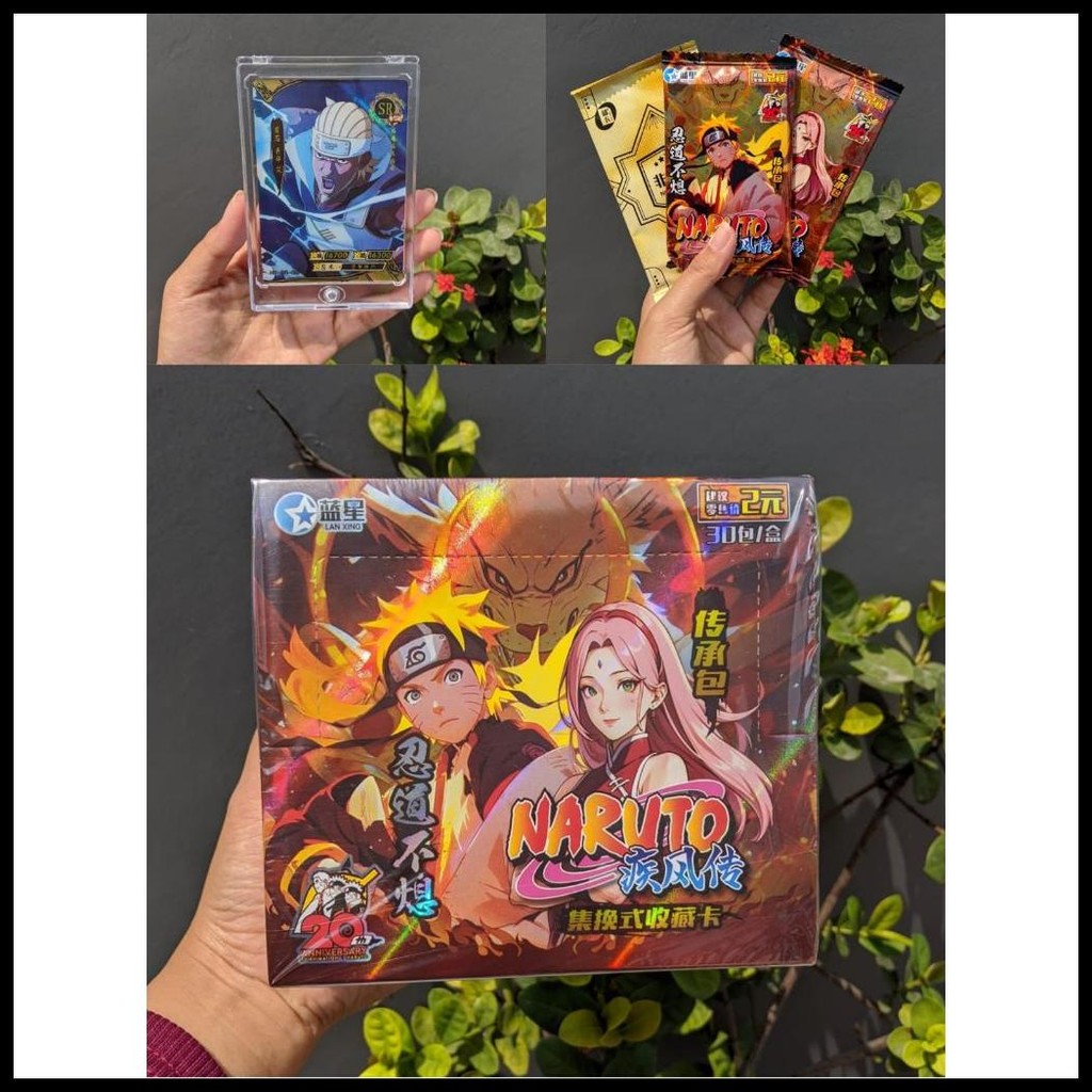 KARTU ANIME NARUTO COLLECTIBLE CARD GAME KARTU KOLEKSI NARUTO KARTU ANIME SASUKE NARUTO HINATA