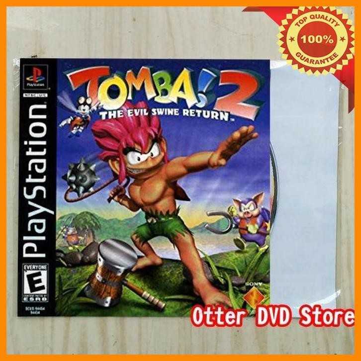 [TPS] KASET CD GAME PS1 PS 1 TOMBA 2 - THE EVIL SWINE RETURN