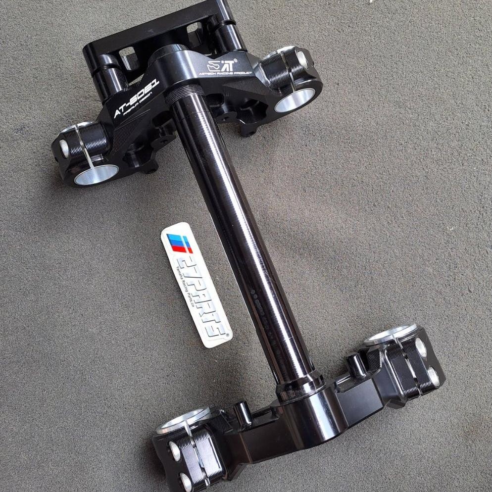 T Segitiga Atas Bawah RX KING CNC Hitam By Aitech T Segitiga Atas Bawah CNC RX KING By Aitech Racing