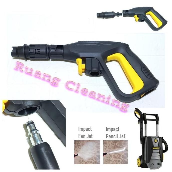 TERLARIS - Tembakan AC Short Gun for Jet Cleaner Krisbow 10100229
