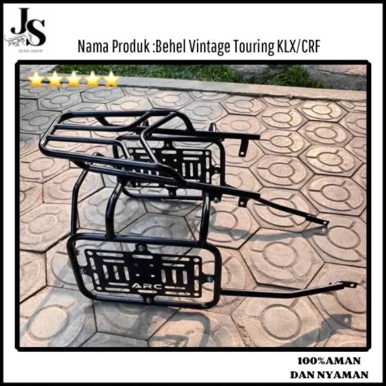 Behel Vintage Touring KLX CRF Model M15 Rak KLX CRF150
