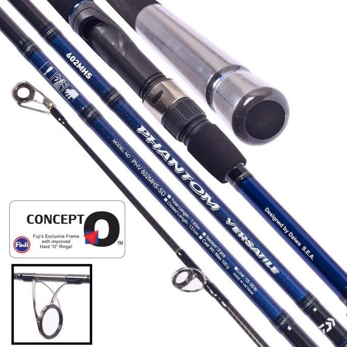 

Terlaris Joran Pancing Spinning Daiwa Phantom Versatile Tahun 2018 Pilih Ukuran Indonesia Memancing