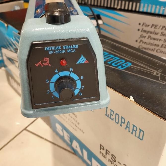 

Impulse Sealer SI-300 Besi 30cm Double Leopards Kualitas Original