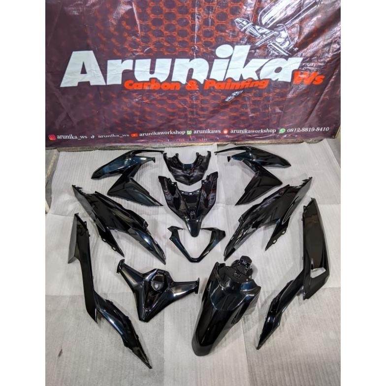 body vario 150 new carbon spreadtow (bagian sayap &body belakang)