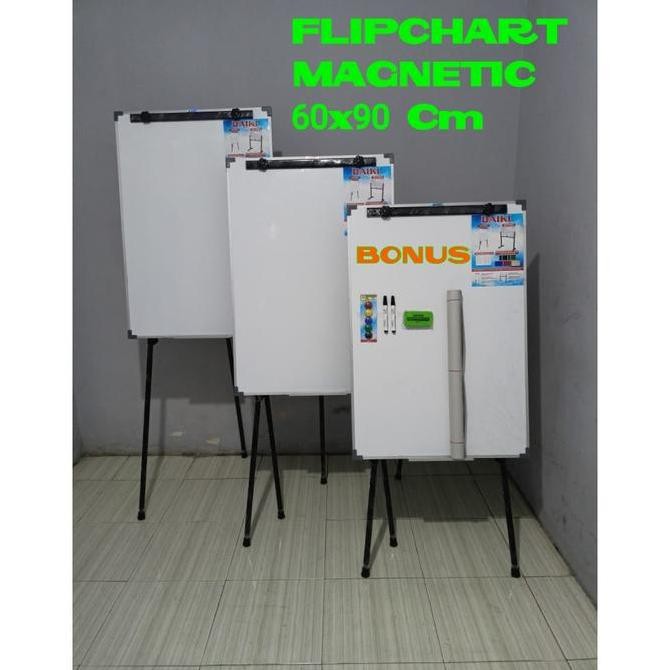 

Flipchart DAIKI Magnetic Uk 60x90 Cm Kualitas Original