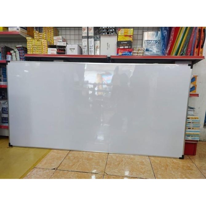 

Papan Tulis Whiteboard 100x150cm 100x180cm 100x200cm Kualitas Original