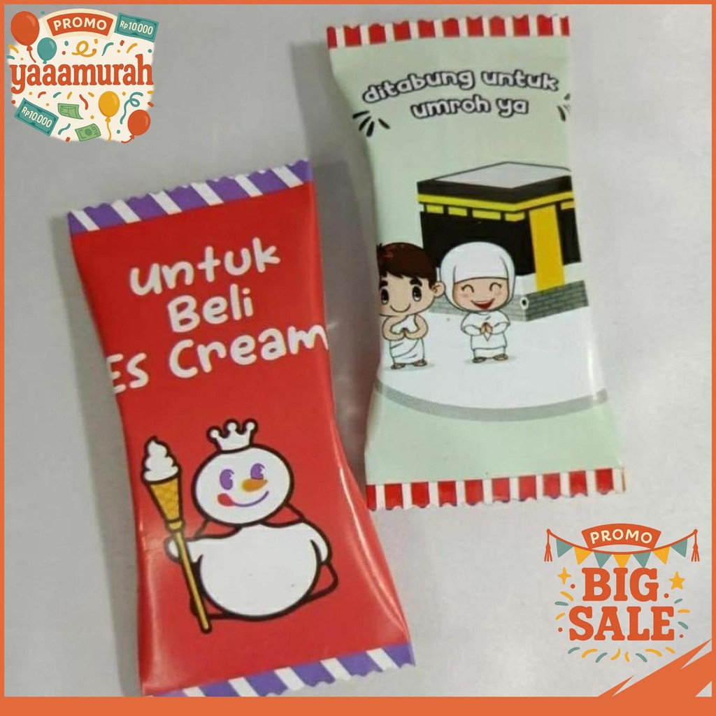 

(BISA COD) ISI 10PCS AMPLOP LEBARAN BENTUK PERMEN VIRAL AMPAU SIAP PAKAI