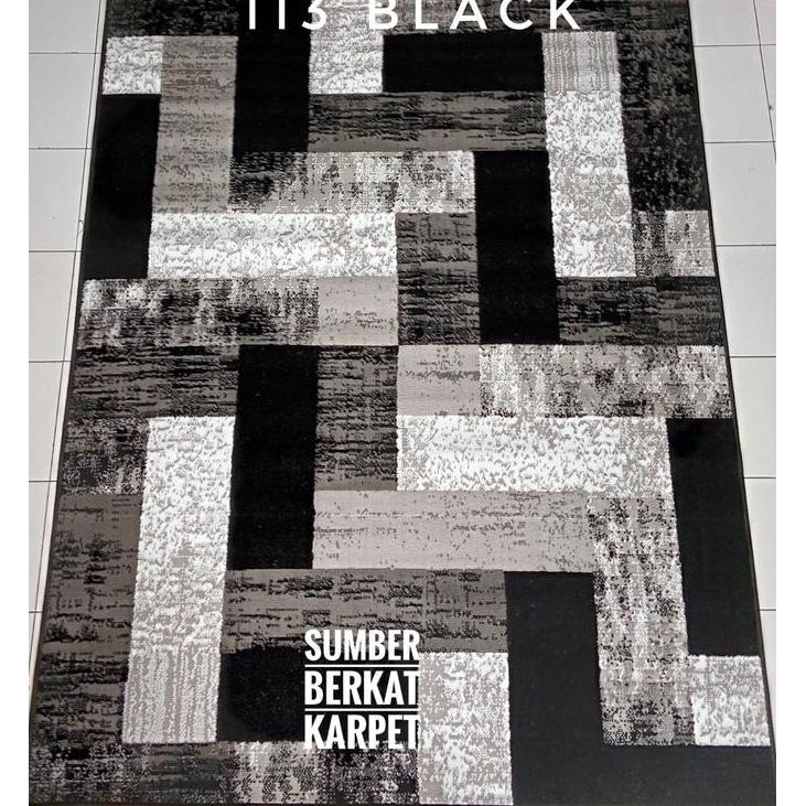 Promo Murah Karpet Permadani Momento Monochrome Lebih Lembut Uk 2.10X3.10M