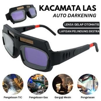 NEW Kacamata Las Otomatis Kacamata Welding Glasses Auto Darkness Kacamata / Kacamata Las Listrik Oto