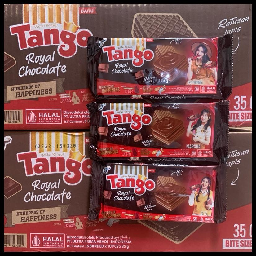 

TERBARU WAFER TANGO X JKT48 KEMASAN 35GR (ADA PHOTOCARD)