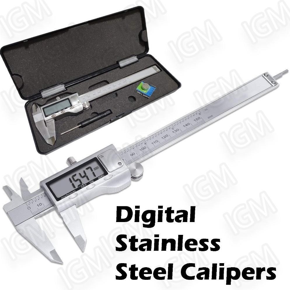 NEW IGM Jangka Sorong Micrometer Caliper Sigmat Digital - Vernier Scale Jangka Sorong Digital Jangka