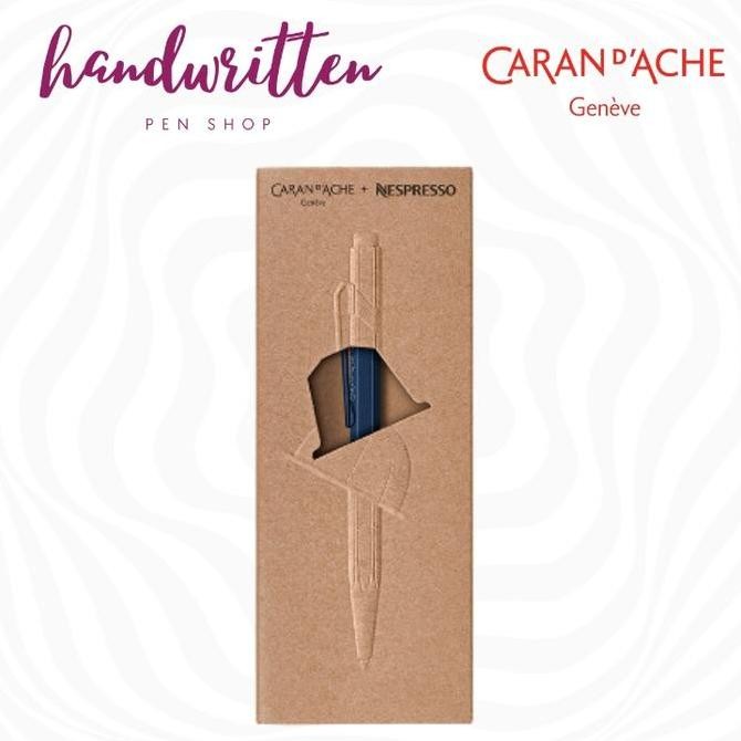 

CARAN DACHE 849 Nespresso 6th Edition Retractable Ballpoint Pen Kualitas Original
