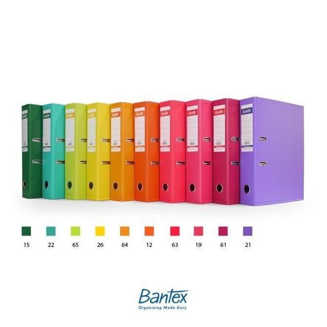 

BANTEX ORDNER FOLIO 5 CM MULTICOLOUR #1466 (1 DUS ISI 20 PCS) Kualitas Original