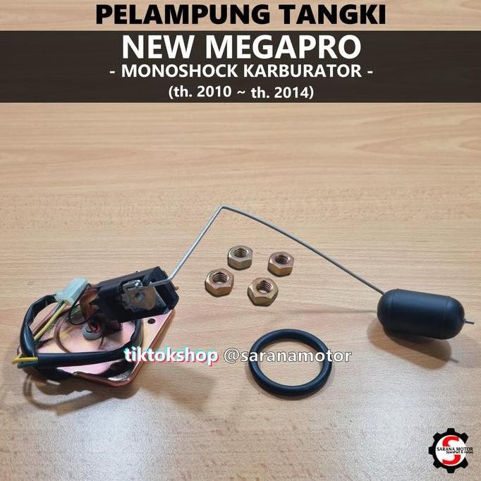 Promo Pelampung Tangki Bensin Honda MegaPro Mega Pro MonoShock Monoshok Monosok Karbu Karburator Cab