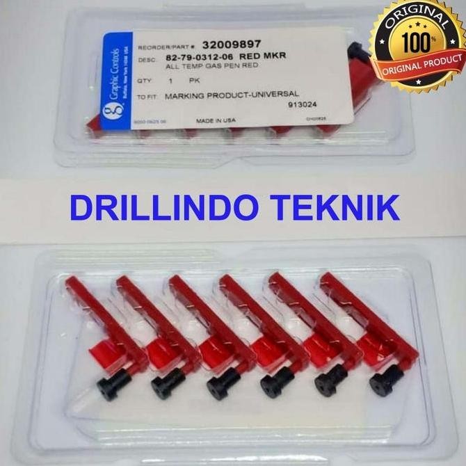 

Disposable Pen Red Marker, Barton Chart Paper Recorder 82-79-0312-06 Kualitas Original