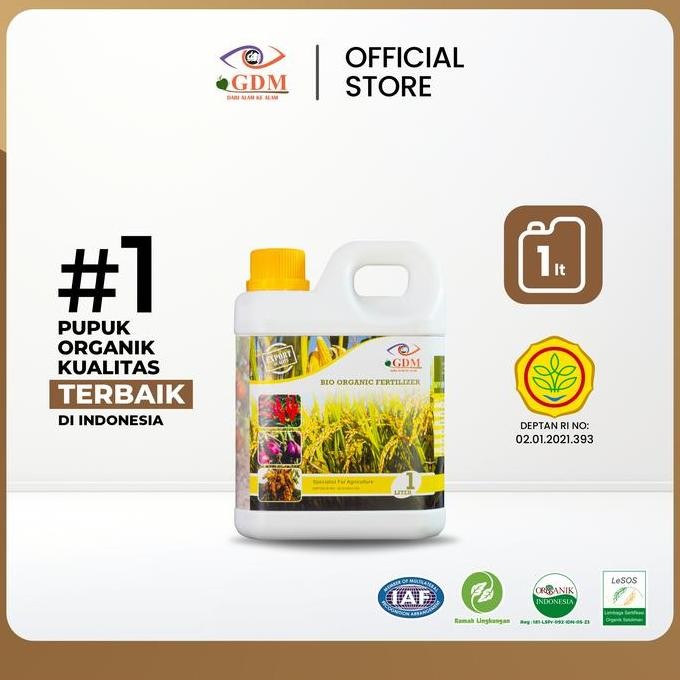NEW!!! GDM Pupuk Organik Cair untuk Tanaman Pangan Sayur