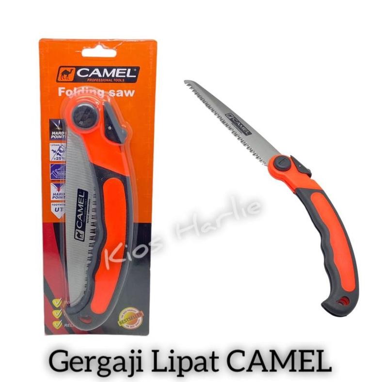 NEW Gergaji Lipat Portable, Gergaji Kayu Lipat Camel