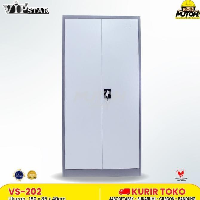 

LEMARI BESI ARSIP 2 PINTU VIP STAR VS-202 Kualitas Original
