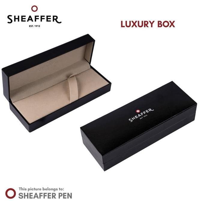 

Sheaffer 100 Glossy Black Lacquer Fountain Pen Kualitas Original