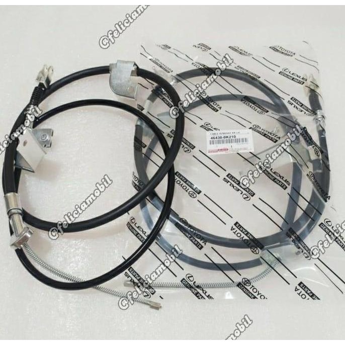 . Kabel Hand Rem RR LH RH Hilux Revo D.C 46430-0K210 / 46420-0K210