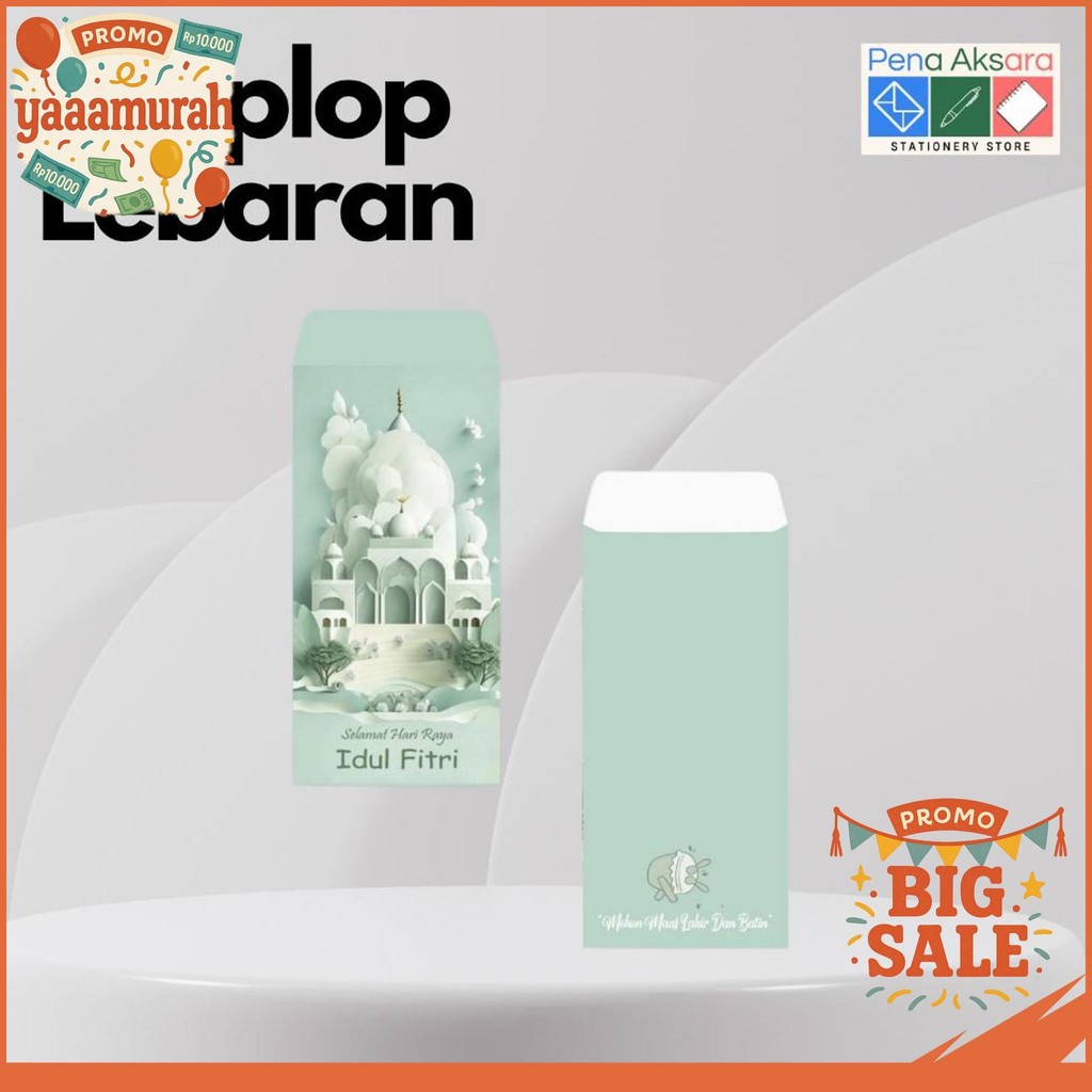 

(ISI 10) AMPLOP LEBARAN / AMPLOP IDUL FITRI / AMPLOP LEBARAN PANJANG / ANGPAO LEBARAN / ANGPAO IDUL FITRI / AMPLOP LEBARAN 2024