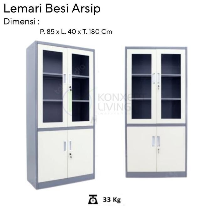 

Lemari Arsip / Lemari Kantor / Lemari Besi Murah Kualitas Original